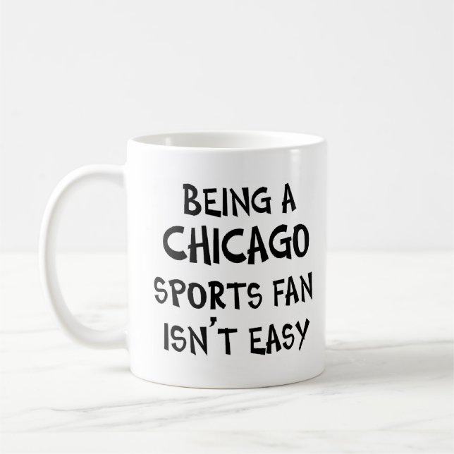 chicago sports fan, being kaffemugg (Vänster)