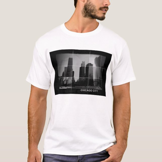 Chicago stad t-shirt (Framsida)