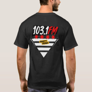 Chicago Stars Party Zon 103.1 FM-logotyp T Shirt