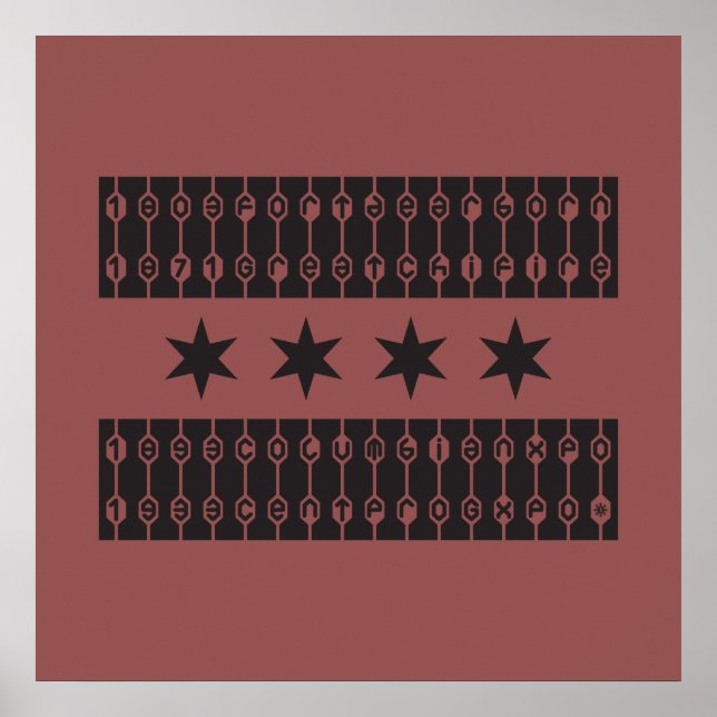 Chicago Stars Poster (Framsidan)