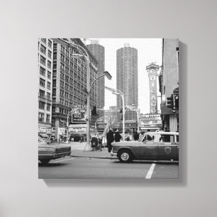 Chicago State Street May 7, 1967 James Bond Canvastryck