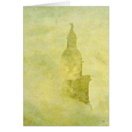 Chicago Steeple Hälsningskort