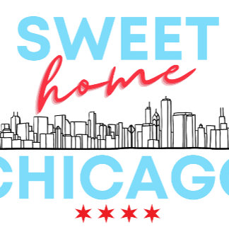 Chicago Sticker Runt Klistermärke