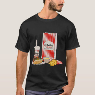 Chicago Stil Hotdog T Shirt