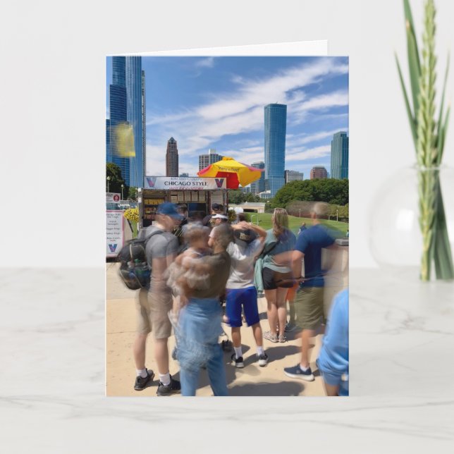 Chicago-stil Kort (Framsida)