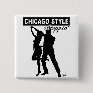 Chicago stil Steppin knäppas Knapp