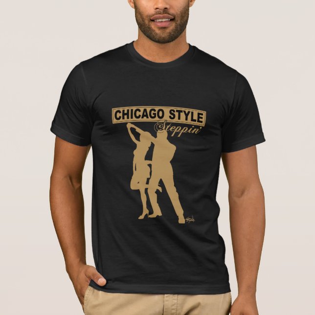 Chicago stilSteppin TShirt Tee (Framsida)