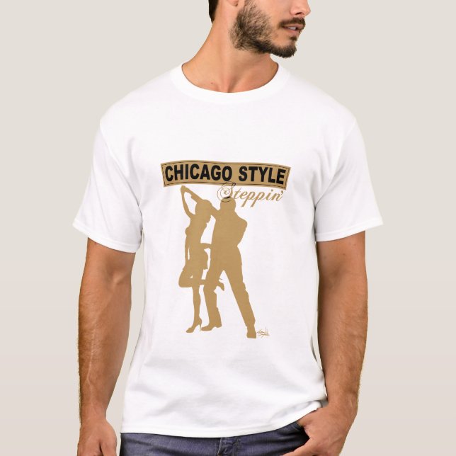 Chicago stilSteppin TShirt Tröja (Framsida)