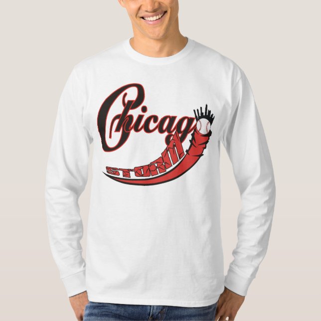 chicago storm t-shirt (Framsida)