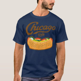 Chicago Style Hot Dog Summer T Shirt