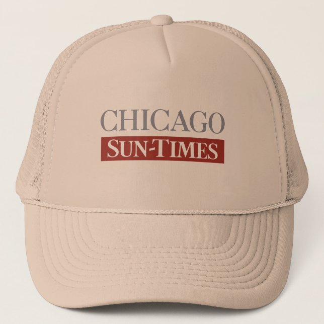Chicago Sun-Times logotyptruckerkeps Truckerkeps (Framsida)