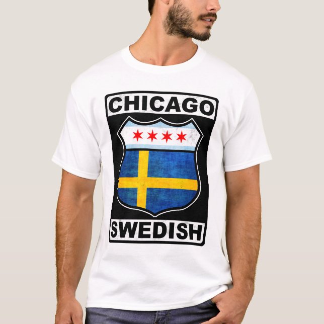 Chicago Svenska Tee (Framsida)