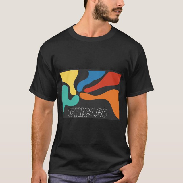 Chicago T Shirt (Framsida)