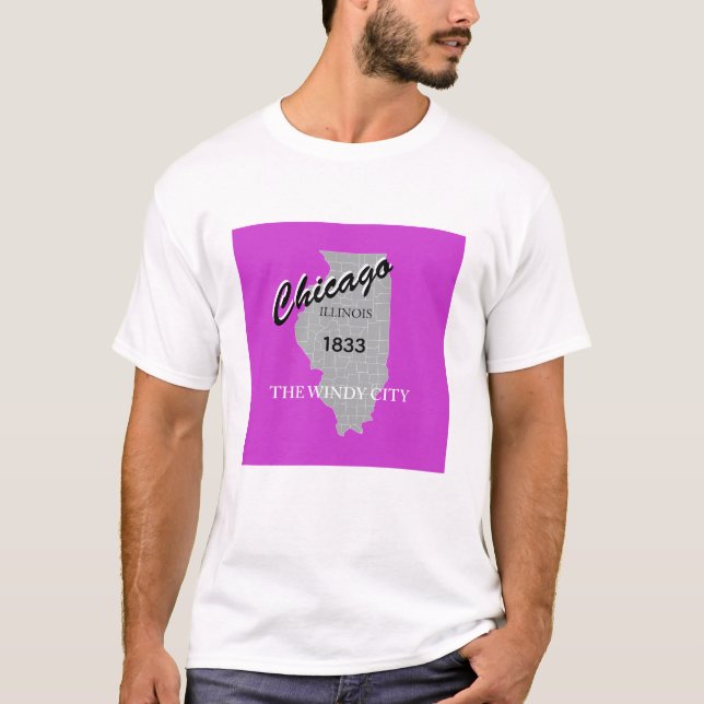 Chicago T-shirt  (Framsida)