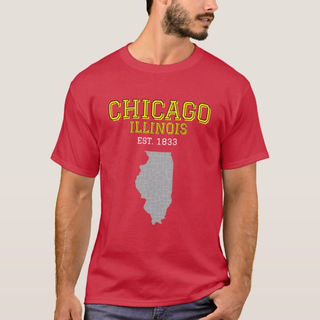 Chicago T-shirt  (Framsida)