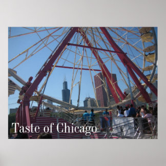Chicago Taste Poster
