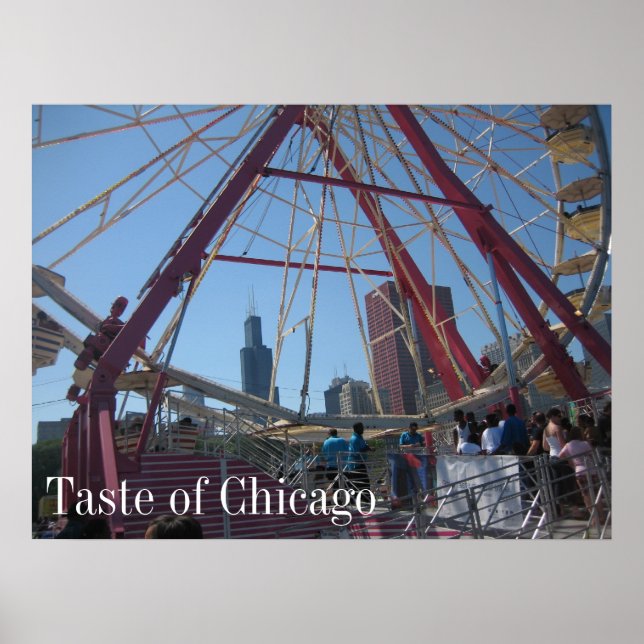 Chicago Taste Poster (Framsidan)
