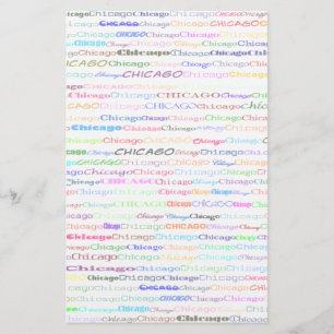 Chicago Text Design II-mall Brevpapper