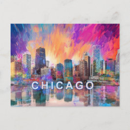 Chicago The Windy City Vykort