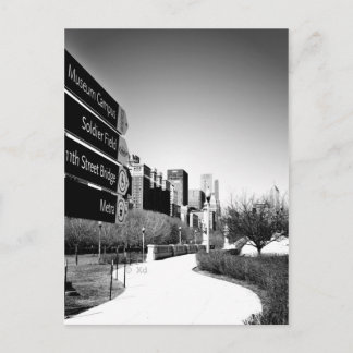 Chicago This Way Postcard Vykort