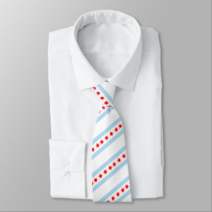 Chicago Ties, mode USA, Chicago Flagga business Slips