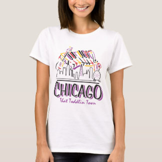CHICAGO-TODDLIN-TOWN T-SHIRT