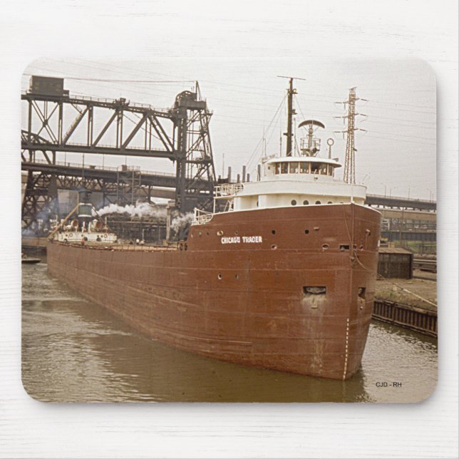 Chicago Trader mousepad Musmatta (Framsidan)