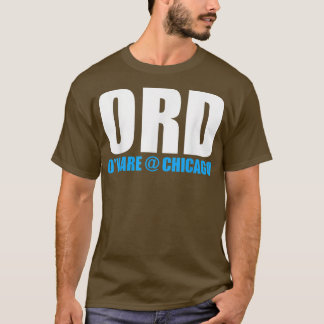 Chicago Travel Airport Souvenir Illinois City OHar T Shirt