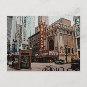 Chicago Travel Postcard Vykort