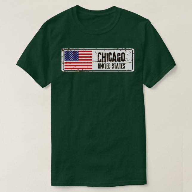 Chicago TShirt 24 T Shirt (Design framsida)