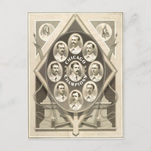 Chicago Unge Win, 1st National Pennant Vykort