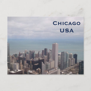 Chicago, USA, Vintage resor Tourism Add Vykort