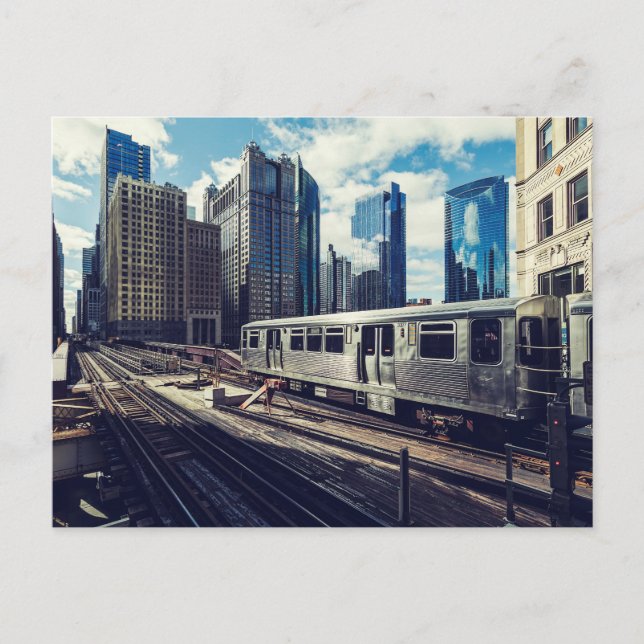 Chicago USA Vykort (Framsida)