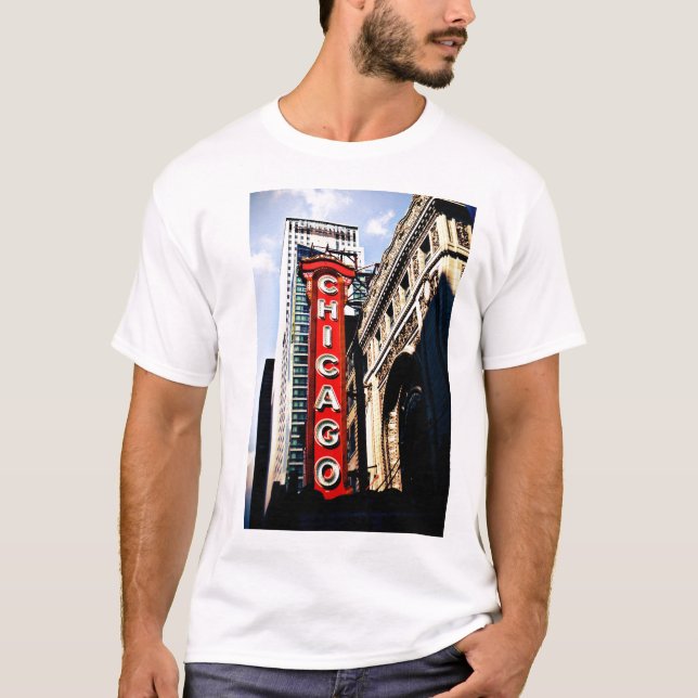 Chicago utslagsplats t-shirt (Framsida)
