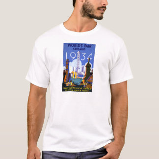Chicago världs mässa 1934 t shirt