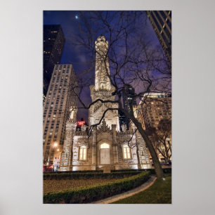 Chicago vattentorn poster