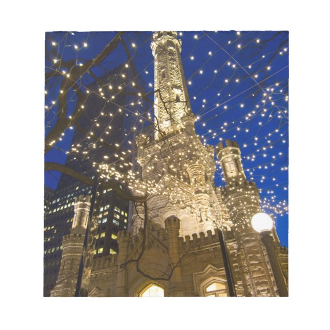 Chicago vid Christmastime Anteckningsblock (Framsida)