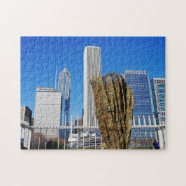 Chicago View Jigszawa Puzzle Pussel