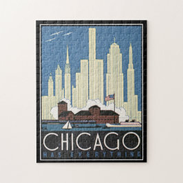 Chicago Vintage jigszle Puzzle Pussel