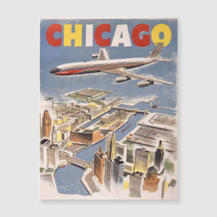 Chicago Vintage resor Magnetic Card