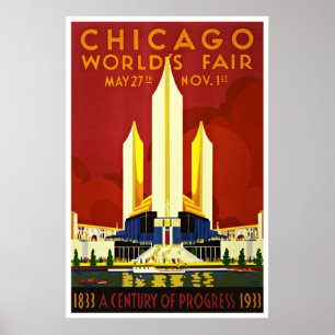 Chicago - Vintage resor Poster