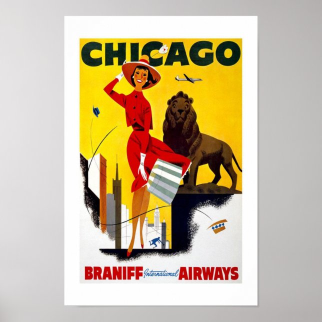 Chicago Vintage resor Poster (Framsidan)