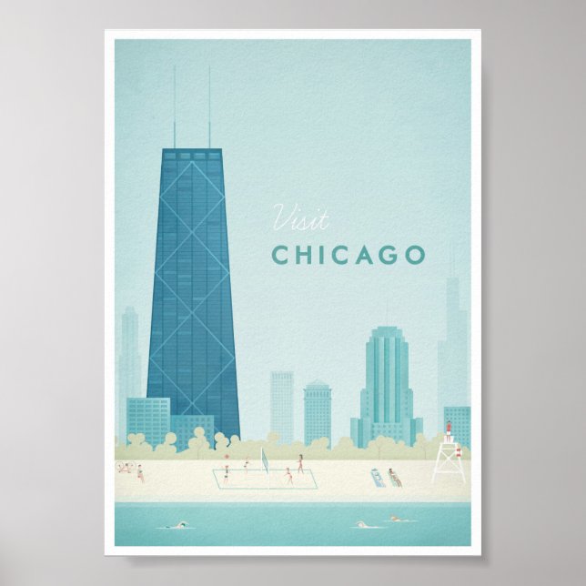 Chicago Vintage resor Poster (Framsidan)