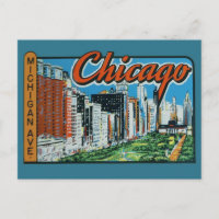 Chicago Vintage resor vykort