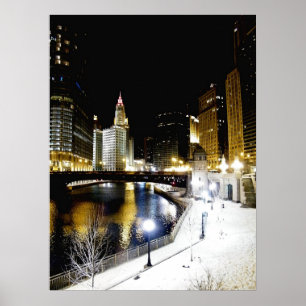 Chicago vinteraffisch poster