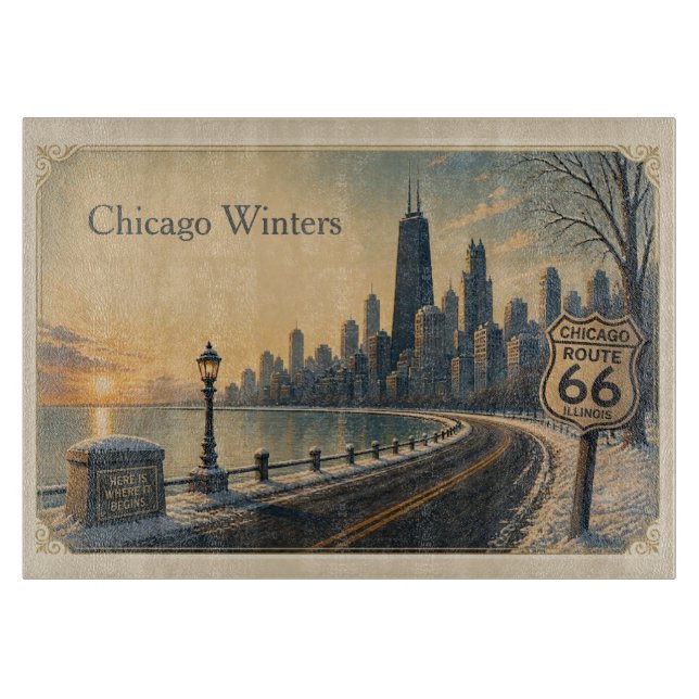 Chicago Vinters Route 66 Köksstil (Framsidan)