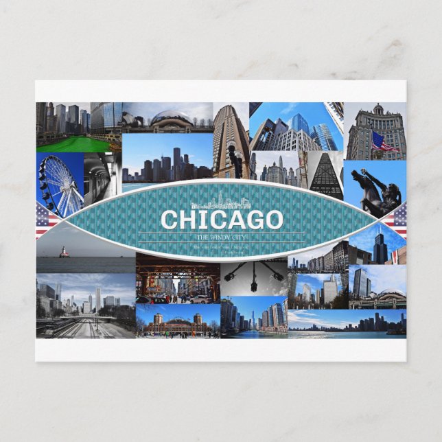 Chicago vykort (Framsida)