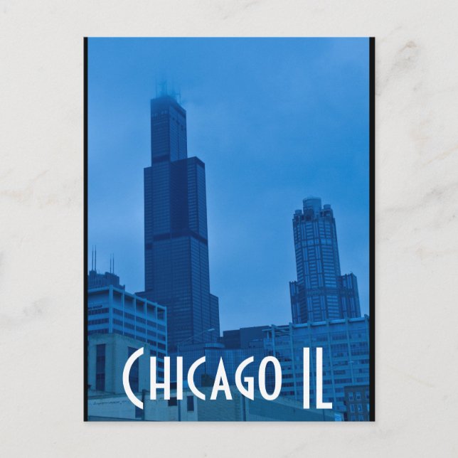 chicago vykort (Framsida)