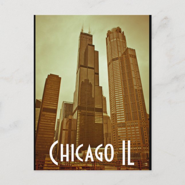 chicago vykort (Framsida)