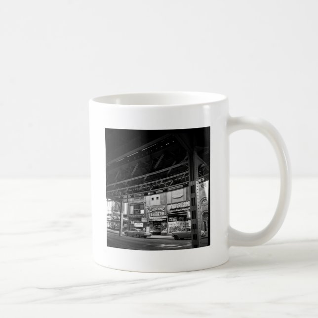 Chicago Wabash Avenue maj 1961 Central Camera Cars Kaffemugg (Höger)